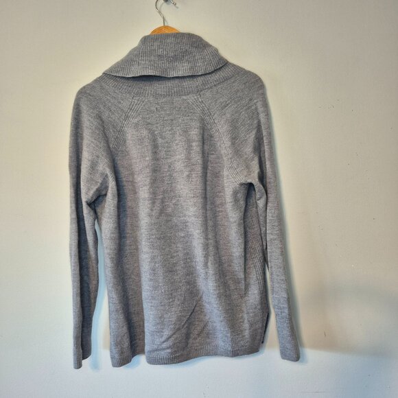 Nicole Miller New York Grey Merino Wool Sweater Size XL - Picture 9 of 10